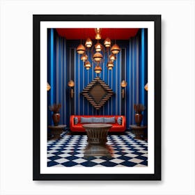 Cultural Geometric Patterns 9 Art Print