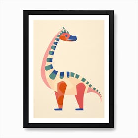 Nursery Dinosaur Art Camptosaurus 3 Art Print
