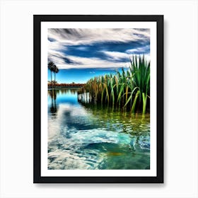 Pond In The Sky Art Print