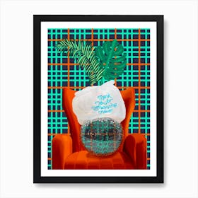 Disco Chair 2 Art Print