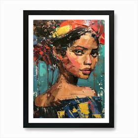 Woman Art Print