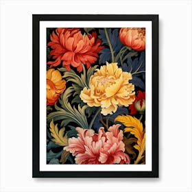 Floral Pattern 25 Art Print