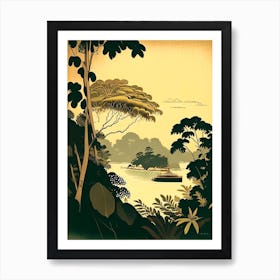 Ko Lipe Thailand Rousseau Inspired Tropical Destination Art Print