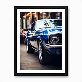 Close Of American Muscle Car 016 Art Print