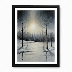 Winter Landscape 4 Art Print