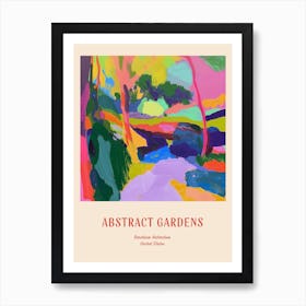 Colourful Gardens Bernheim Arboretum And Research Forest Usa 1 Red Poster Art Print