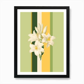 Belle Botanica 4 Lilies 1 Art Print