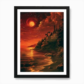 Night In The Sun Art Print