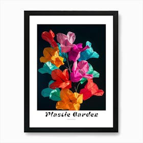 Bright Inflatable Flowers Poster Bougainvillea 4 Art Print