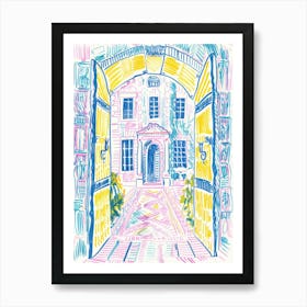 Doors And Gates Collection Fover Castle, Kent 1 Art Print