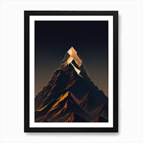 Mountain Landscape Art Print