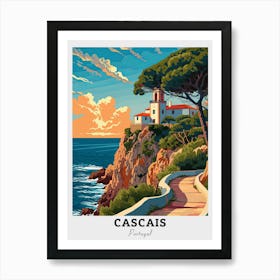 Cascais Portugal Travel Art Print