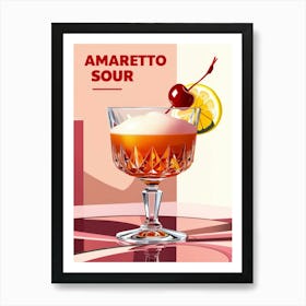 Amaretto Sour 7 Art Print