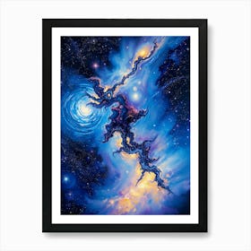 Nebula 8 Art Print