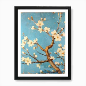 Blossoming Magnolia Art Print