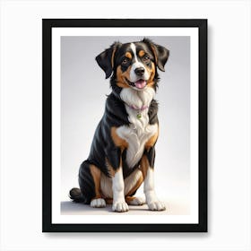 Bernese Mountain Dog  Art Print