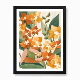 Orchids Art Print