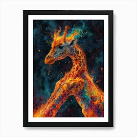 Giraffe 61 Art Print