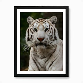 White Tiger 6 Art Print