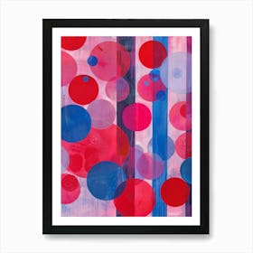 'Circles' 14 Art Print