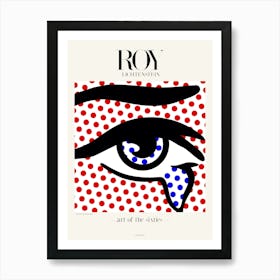 EYE DETAIL | POP ART POSTER Art Print