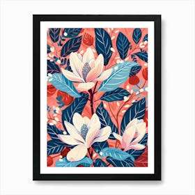 Magnolia 12 Art Print