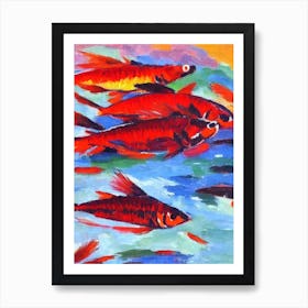 Krill II Matisse Inspired Art Print