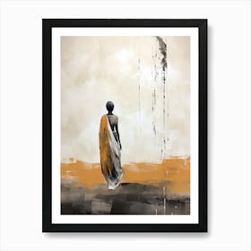 African Woman, Boho Art Style Art Print