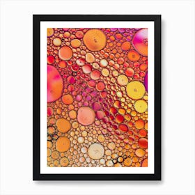 Bubbles In Water Art Print