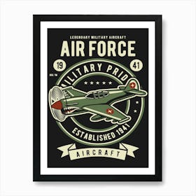 Air Force 1 Art Print