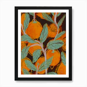 Fruity Tree Art Print