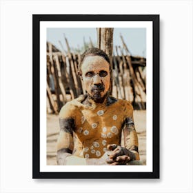 Karo Man Art Print