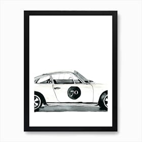 Fiel Porsche 70 Art Print