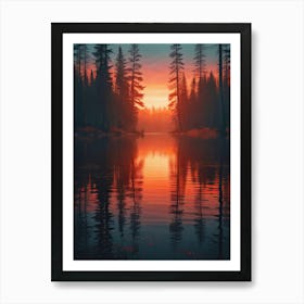 Sunset Ii Canvas Print Art Print