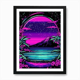 Psychedelic Painting Art Print