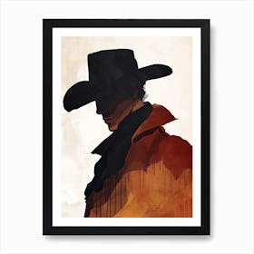 The Cowboy’s Triumph Art Print