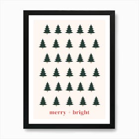 Merry & Bright Affiche