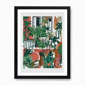 'Garden in the living room' Art Print