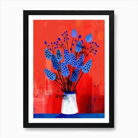 Flowers In A Vase 123 Art Print