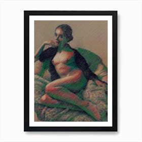 Risque - 18-01-22 Art Print