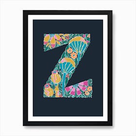 Letter Z Art Print