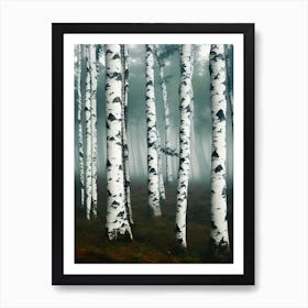 Birch Forest 63 Art Print