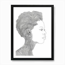 Portrait Of A Woman 239 Art Print