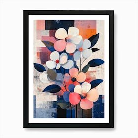 Flowers In A Vase 32 Art Print