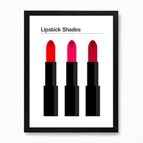 Lipstick Art Print