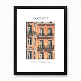 London Travel And Architecture Poster 1 Art Print