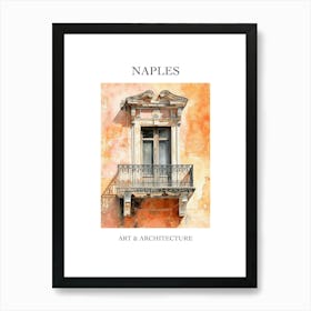 Naples Travel And Architecture Poster 3 Art Print