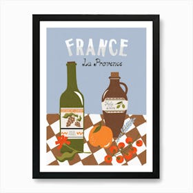 France La Provence Art Print