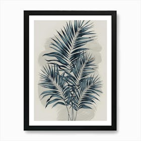 Palm Tree Canvas Print Art Print