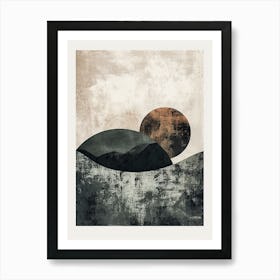 Peano Bauhaus Mid Century Art Print